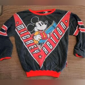 Vintage Mickey Action Graphic Sweatshirt